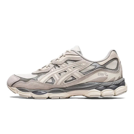 ASICS GEL-NYC Oyster Grey Trainers – Cushioned Retro Sneakers for Men & Women